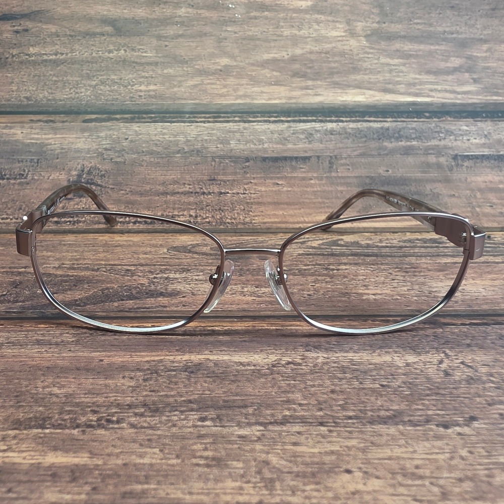 Vogue VO 4034-SB 5019/73 Brown Metal Eyeglass Frames 56-16-135 Rhinestone Trim